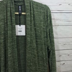 Agnes & Dora Basil Cascade Sweater (pockets)